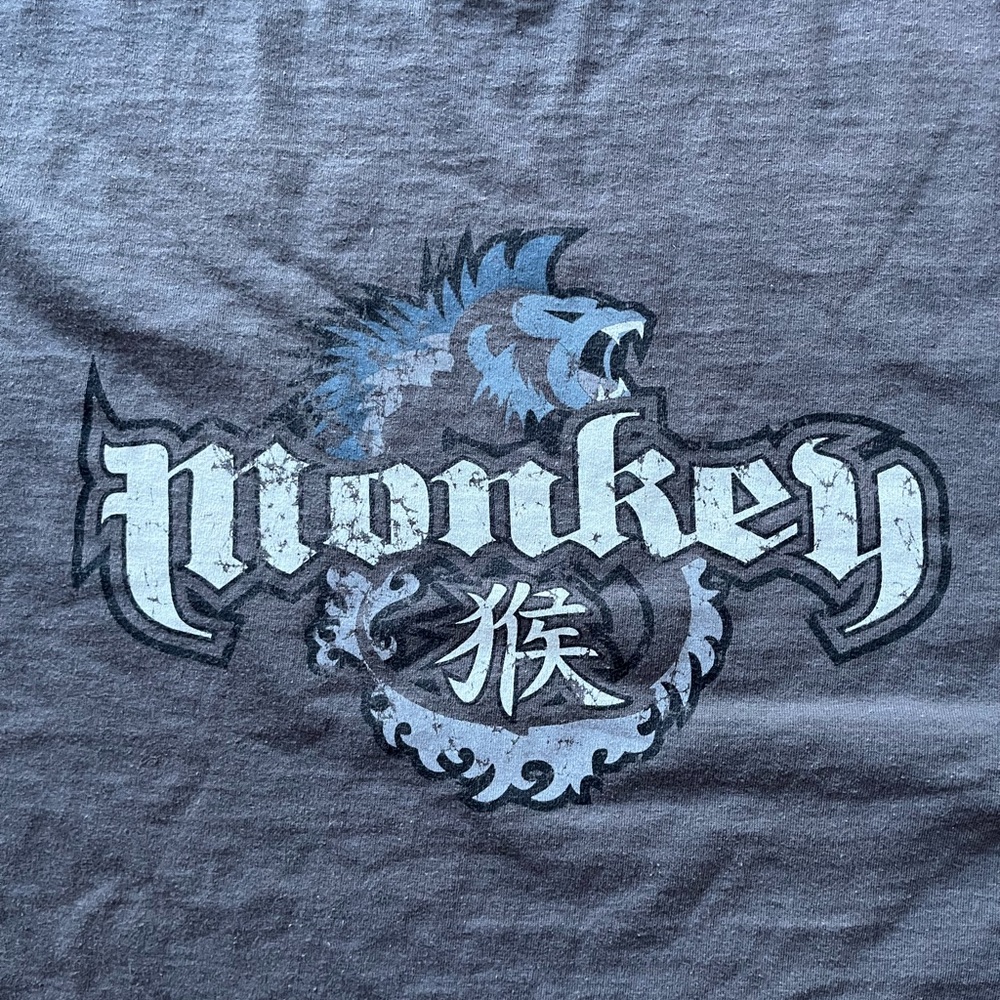 Year of the Monkey T-Shirt, Gray, Size XL